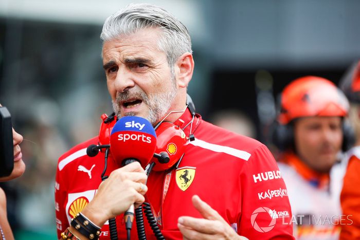 Maurizio Arrivabene, Team Principal, Ferrari 
