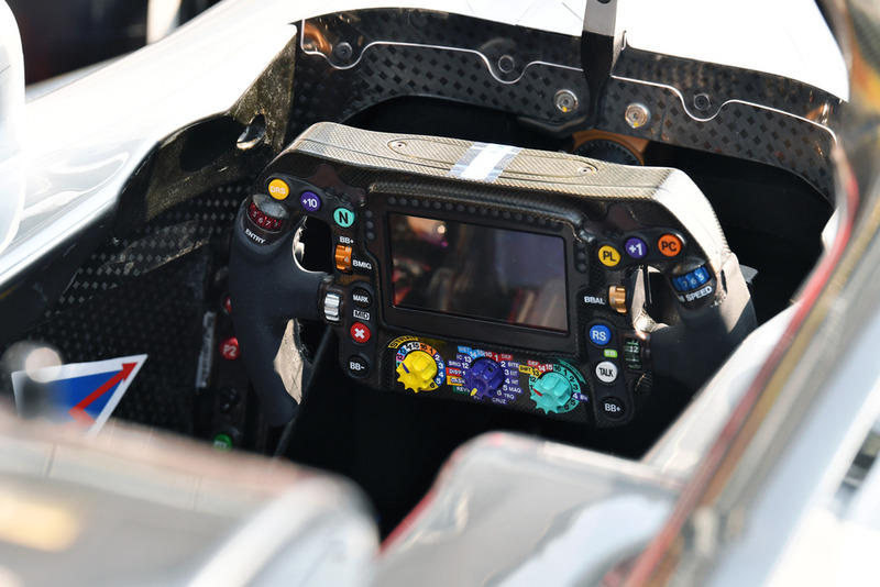 Mercedes AMG F1 W09 steering wheel