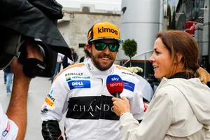 Fernando Alonso, McLaren, lookalike in the paddock
