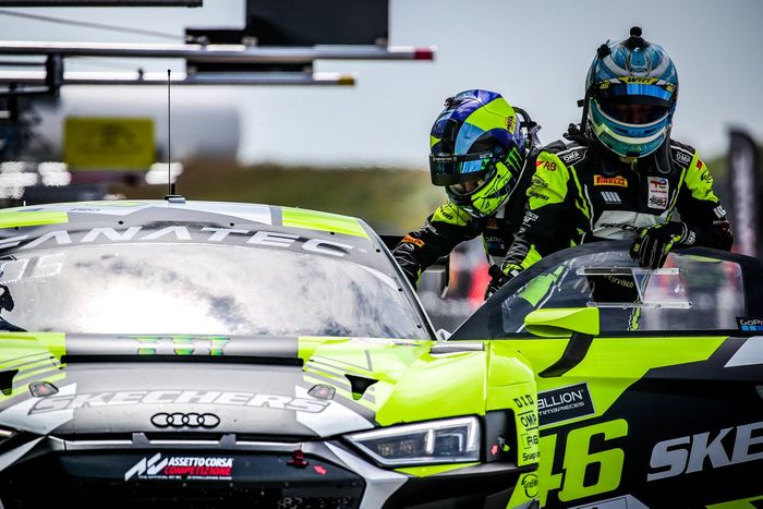 #46 Team WRT, Audi R8 LMS Evo II: Frédéric Vervisch, Valentino Rossi