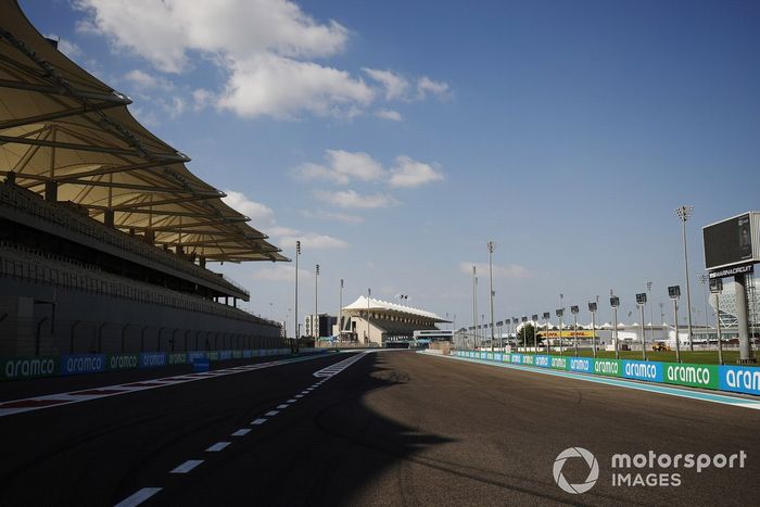 Detalle del circuito de Abu Dhabi