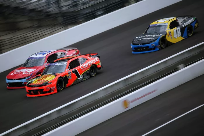 Carson Kapvil, JR Motorsports Chevrolet, David Starr, Chevrolet, Nick Sanchez, Big Machine Racing
