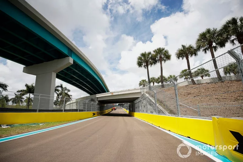A view of the track