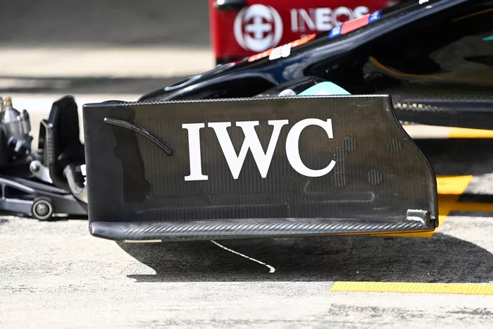 Detalle técnico del Mercedes W12