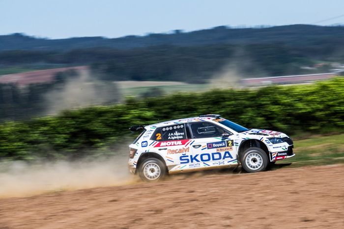 José Antonio Suárez - Alberto Iglesias - Skoda Fabia R5