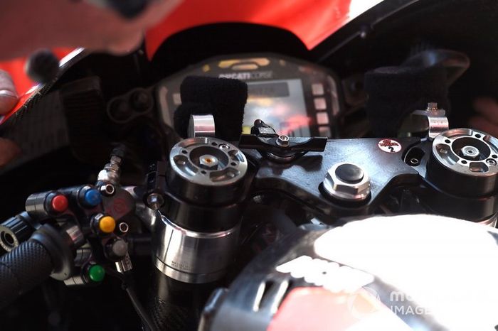 Jack Miller, Pramac Racing, detalle de la moto