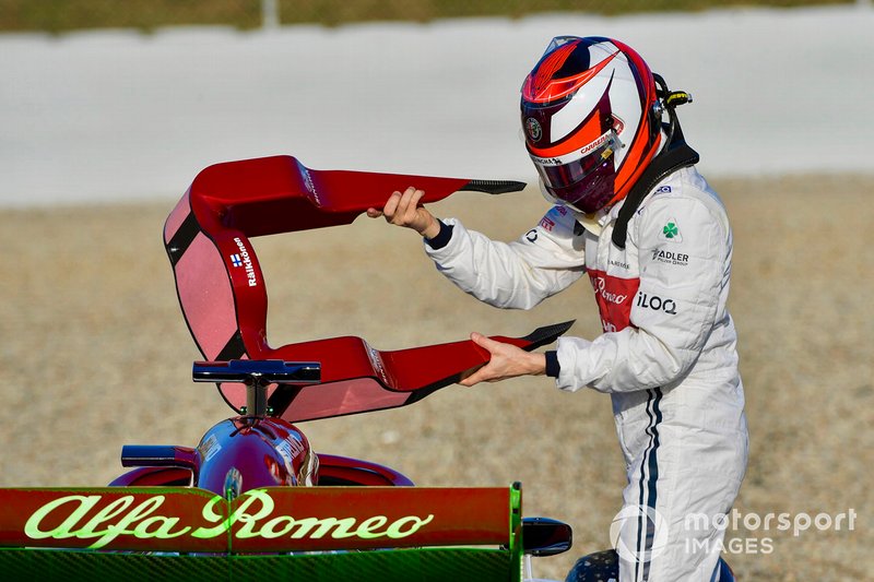 Der Abflug von Kimi Räikkönen