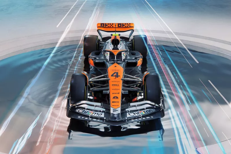 La livrée spéciale de McLaren pour Silverstone