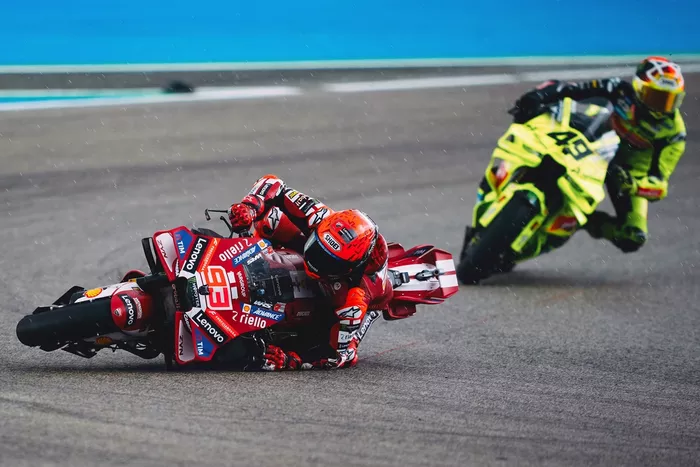 Marc Marquez, Ducati Team crash