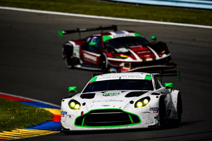 #068 Car Blanche Aston Martin Vantage GT3 Evo: Valentin Hasse Clot, Trenton Estep, Marius Fossard