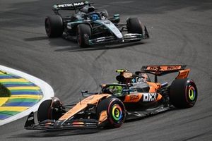 Lando Norris, McLaren, George Russell, Mercedes