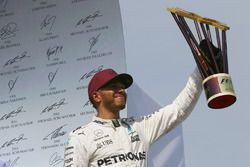 Race winner Lewis Hamilton, Mercedes AMG F1