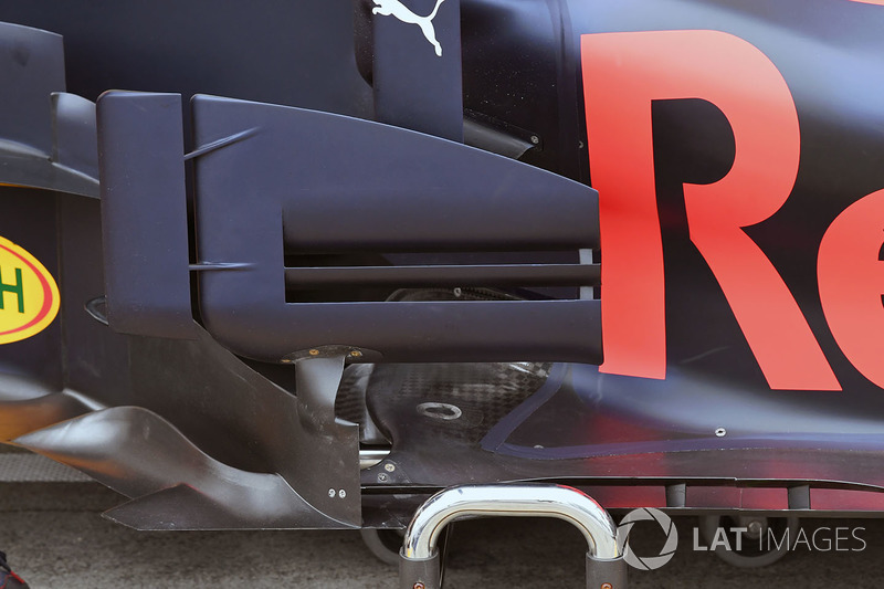 Red Bull Racing RB13: Luftleitbleche