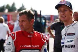 Tom Kristensen and Brendon Hartley