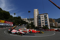 Norman Nato, Racing Engineering leads Sergey Sirotkin, ART Grand Prix
