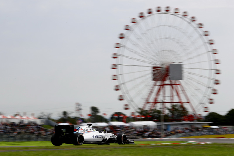 Suzuka possui apenas dois pontos de frenagem mais forte: a curva 11, que é um “grampo” à esquerda, e a curva 16, a entrada da famosa chicane da pista. Por isso, os freios nem são tão exigidos no geral.
