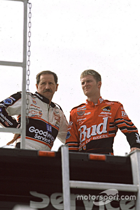 Dale Earnhardt and Dale Earnhardt Jr.