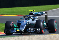 Nico Rosberg, Mercedes AMG F1 W07 Hybrid, met de halo