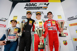 Podium: Bester Rookie Felipe Drugovich, Neuhauser Racing ; 2. Kami Laliberté, Van Amersfoort Racing;