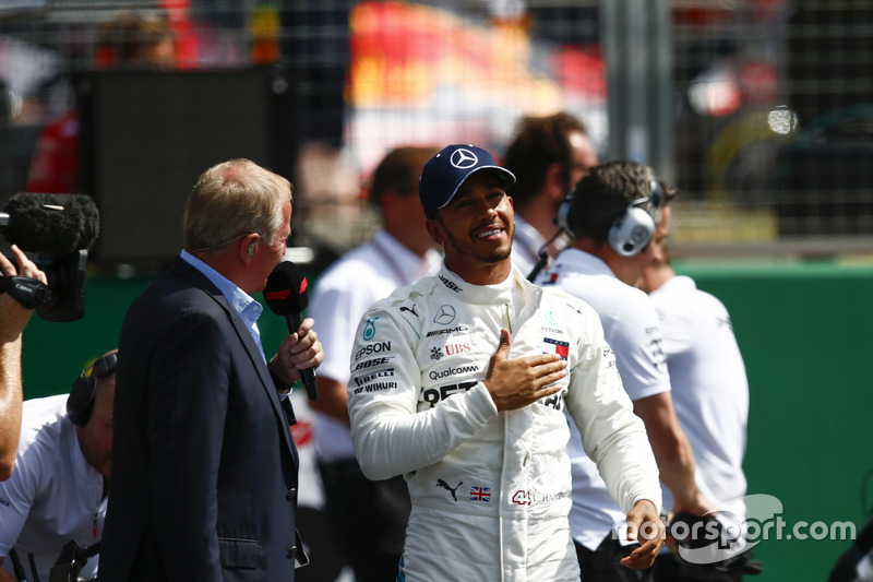 Martin Brundle, Sky Sports F1, entrevista Lewis Hamilton, Mercedes AMG F1