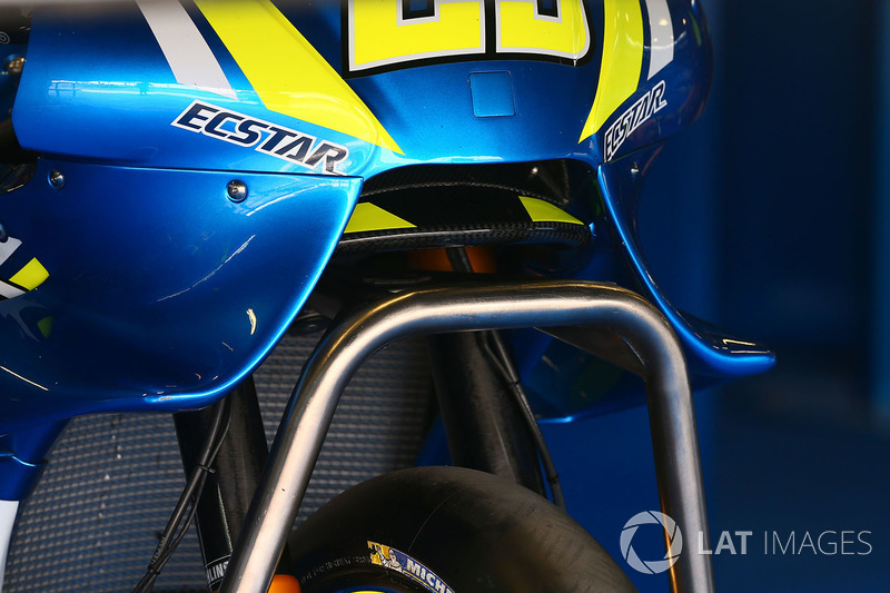Team Suzuki MotoGP, dettaglio delle ali