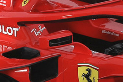 Ferrari SF71H, дзеркало