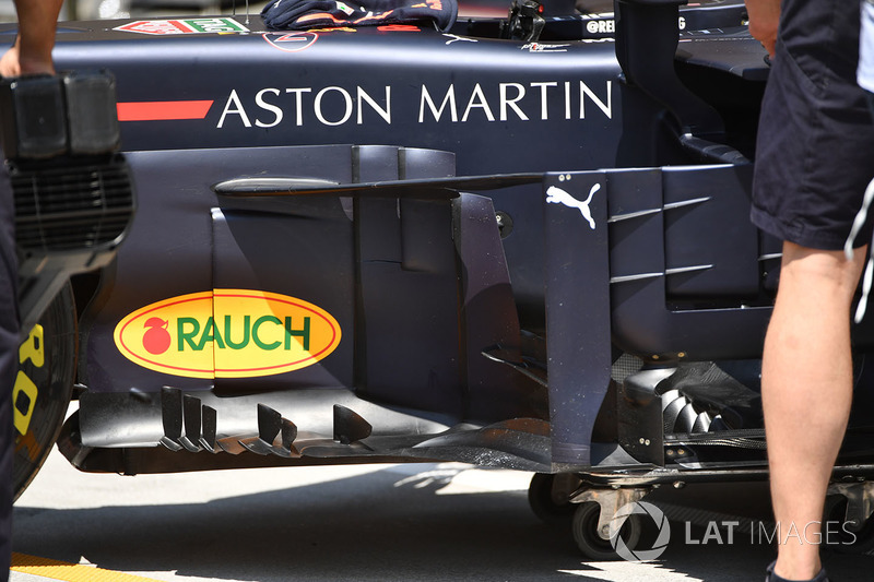 Bargeboards del Red Bull RB14