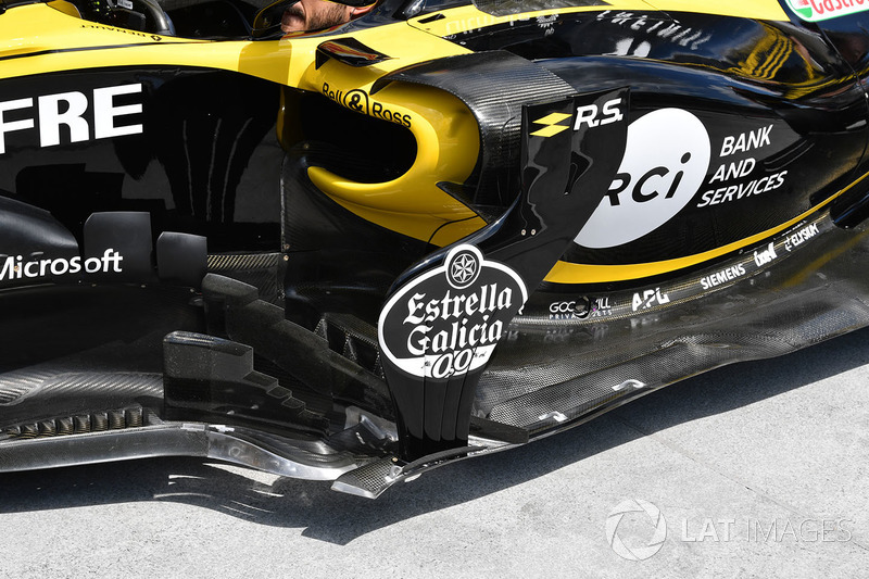 Renault Sport F1 Team R.S. 18 barge board detail