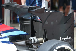 Williams FW38 new rear wing