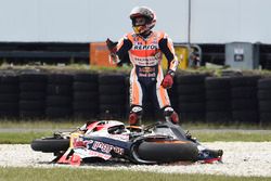 Marc Márquez, Repsol Honda Team, choque