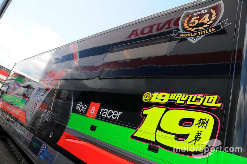 Aprilia Racing Team Gresini, Motorhome