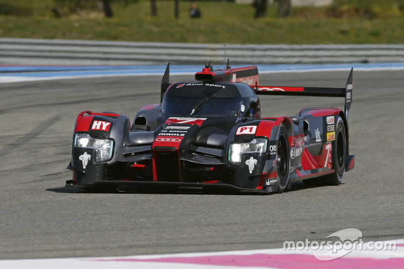 #7 Audi Sport Team Joest Audi R18: Marcel Fässler, Andre Lotterer, Benoit Tréluyer
