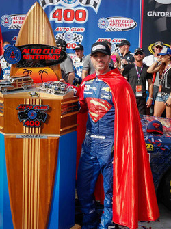 Jimmie Johnson, Hendrick Motorsports Chevrolet, ganador de la carrera