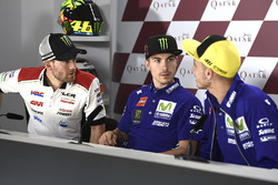Valentino Rossi, Yamaha Factory Racing, Maverick Maverick Viñales, Yamaha Factory Racing, Cal Crutchlow, Team LCR Honda