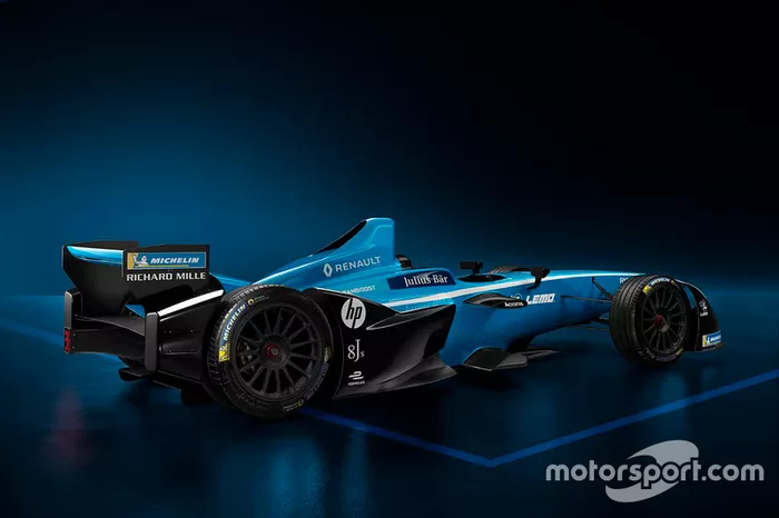 Nouvelle livrée de la Renault e.Dams Z.E.17