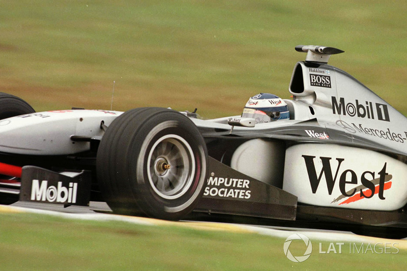 Ganador del GP de Brasil 1998: Mika Hakkinen, McLaren MP4/13