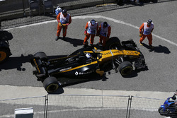 Technischer Defekt bei Sergey Sirotkin, Renault Sport F1 Team RS17