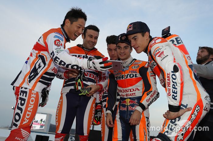 Takahisa Fujinami, Toni Bou, Jaime Busto, Dani Pedrosa, Marc Márquez