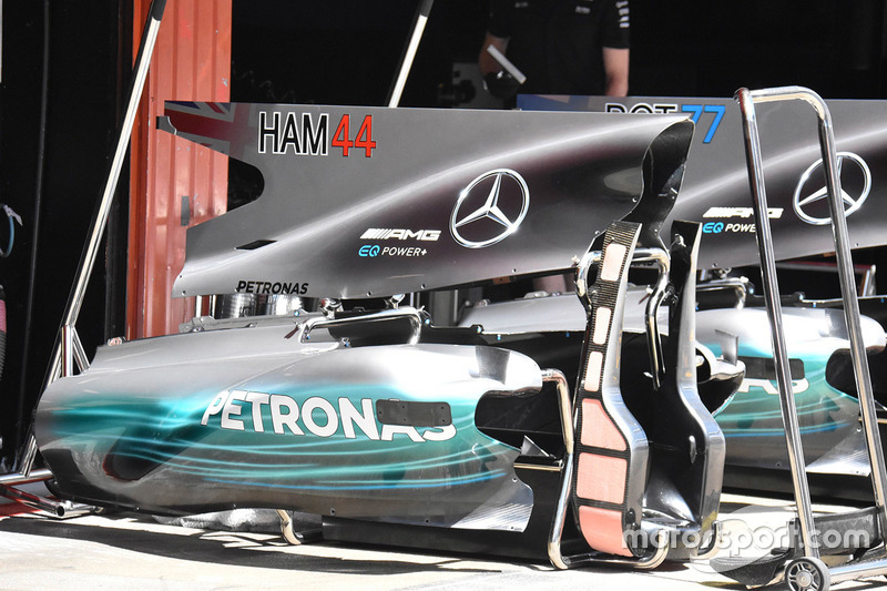 Кузовные панели Mercedes F1 W08