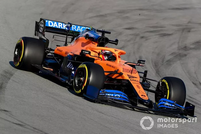 Carlos Sainz, McLaren MCL35 