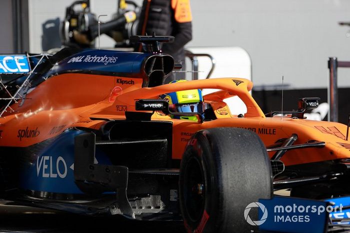 Lando Norris, McLaren MCL35 