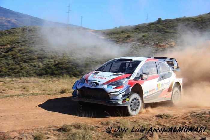 Elfyn Evans, Scott Martin, Toyota Yaris WRC