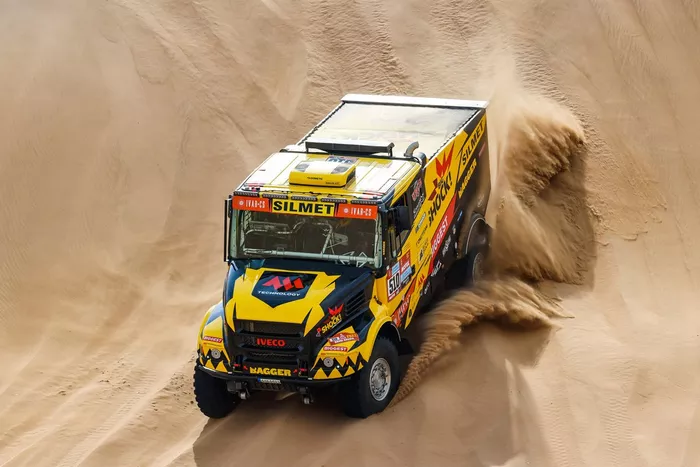 #510 Big Shock Racing Iveco: Martin Soltys, Roman Krejci, Jakub Jirinec