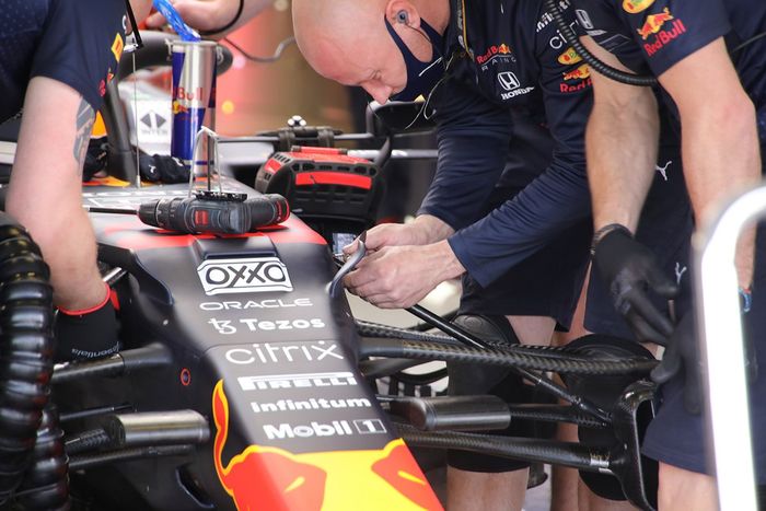 Detalle del Red Bull Racing RB16B