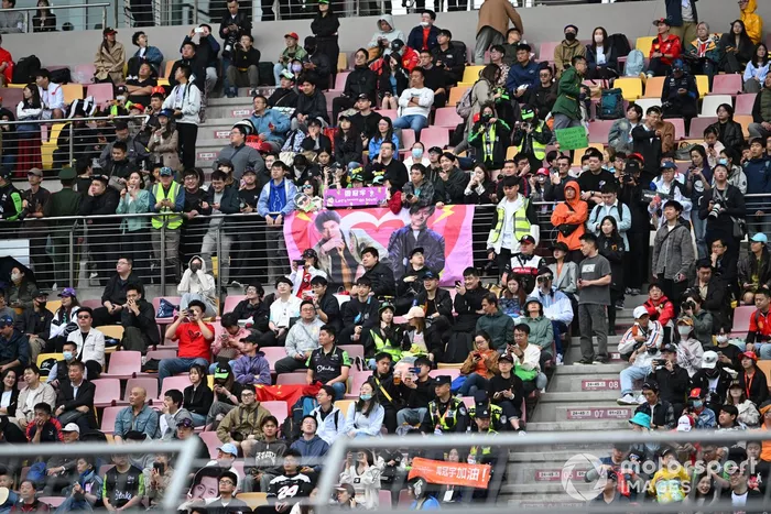 Fans dans une tribune