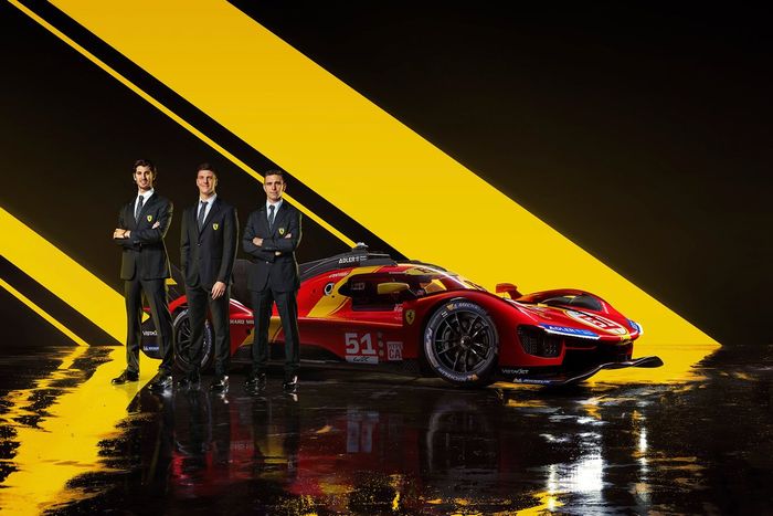 #51 Ferrari LMH: Antonio Giovinazzi, James Calado, Alessandro Pier Guidi