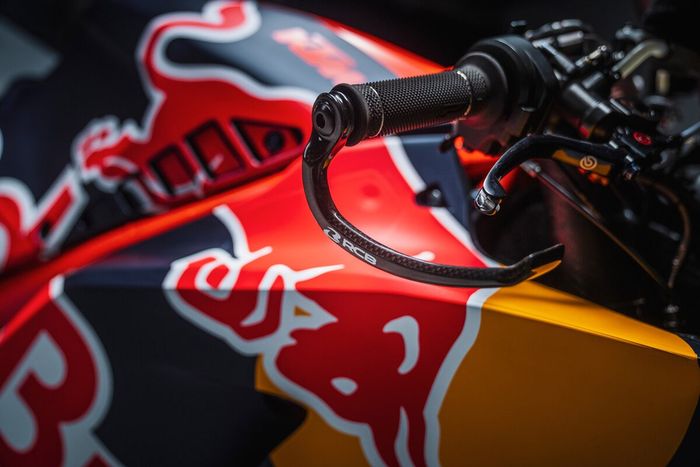 Detalle de la KTM RC16 de MotoGP 2023