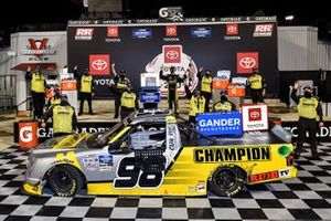 Race Winner Grant Enfinger, ThorSport Racing, Ford F-150