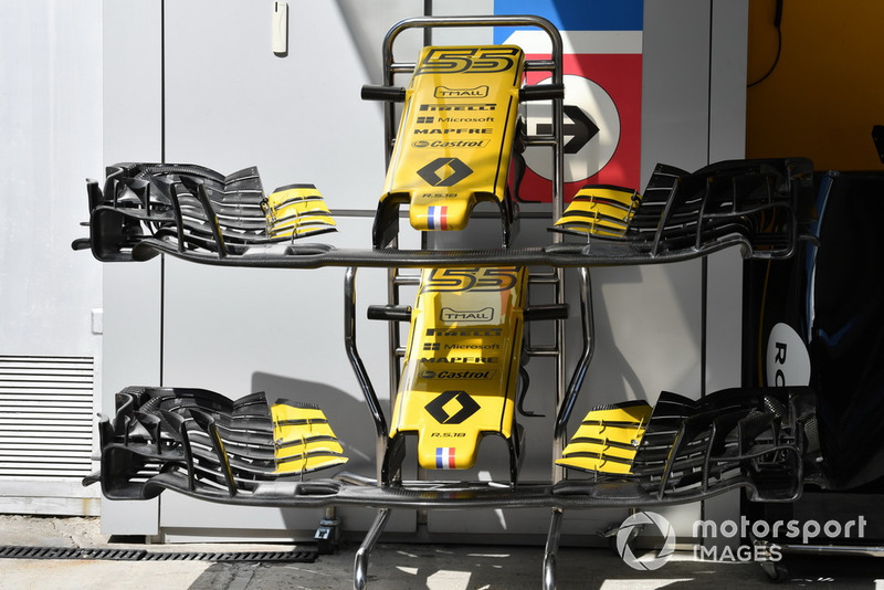 Sayap depan Renault Sport F1 Team R.S. 18