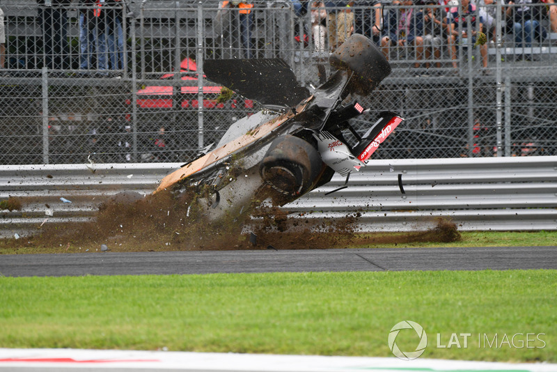 Marcus Ericsson, Sauber C37 crash